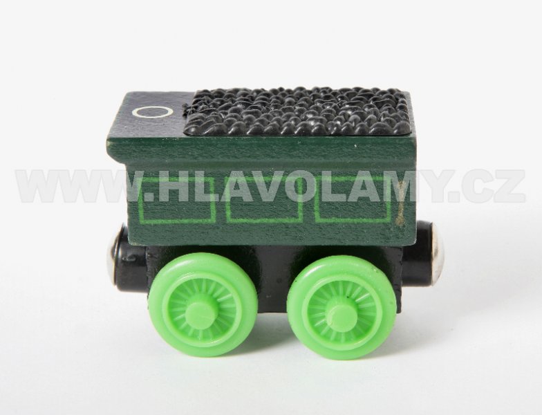 Vagónek Zelený - uhlí E